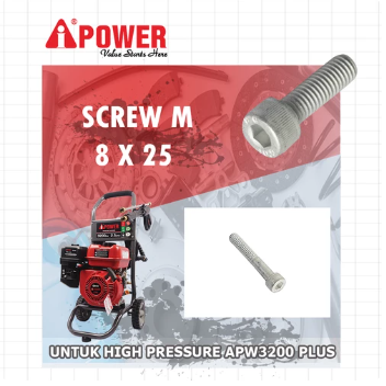 SCREW M 8X25